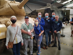 The Bridge for Heroes visits Muckleburgh Military Collection